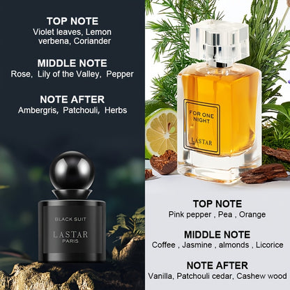 5 Bottles, Men's Perfume Set, Classic Musk, Patchouli, Vanilla, Coffee, Long-lasting Fragrance, Men's Eau De Toilette, Men's Cologne, Suitable for Multiple Occasions, Individually Packaged, Portable And Practical, Holiday Gif