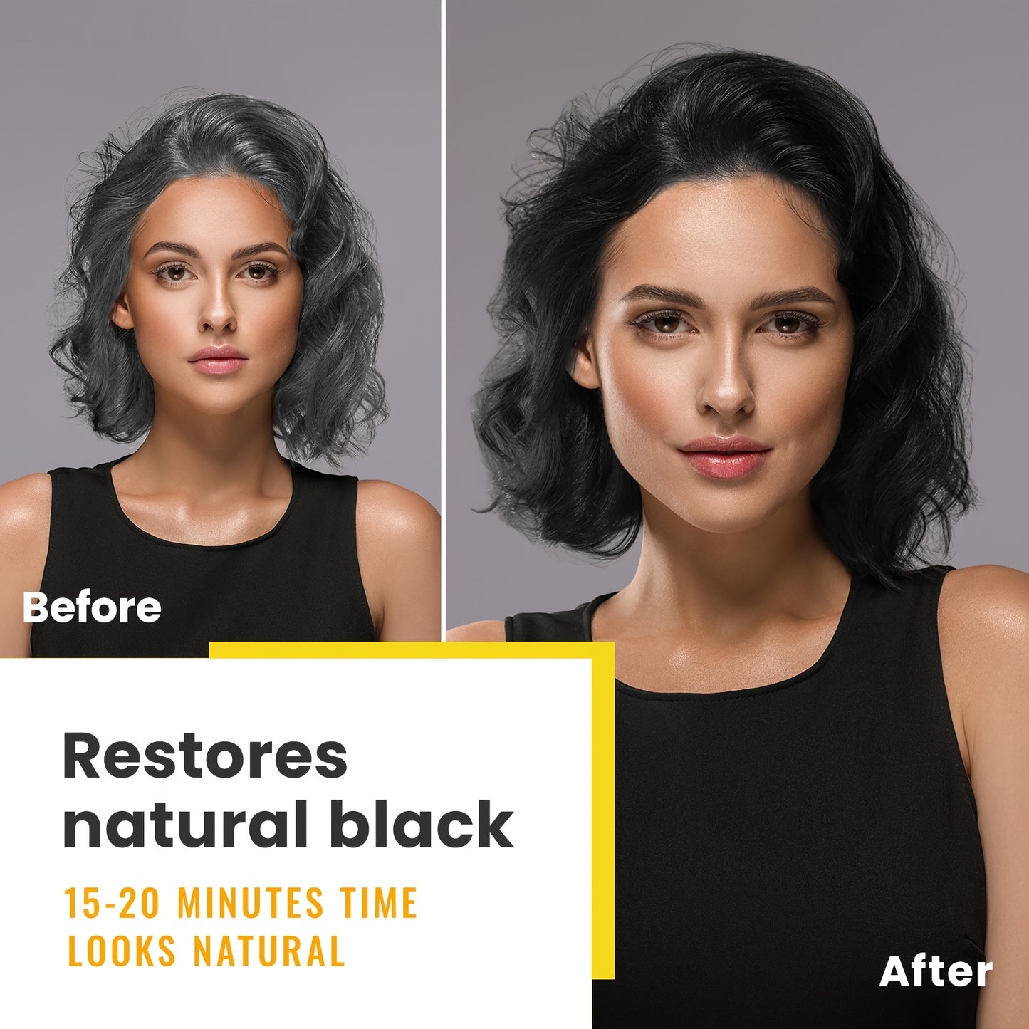 MEIDU Hair Dye Shampoo, 16, 9fl, oz/500ml Unisex Hair Dye Shampoo, Long-lasting 3-in-1 Hair Dye, Wash Hair + Dye Hair, Efficient Coverage Of White Hair, Contains Ginseng, Ginger, Black Sesame And Other Hair Care Extracts, Sui