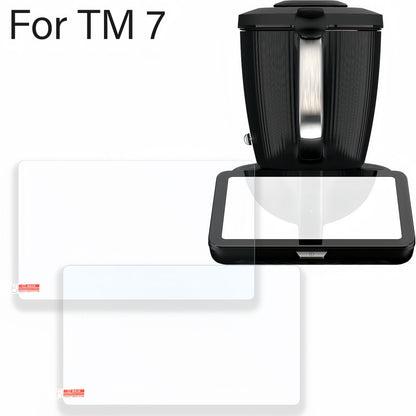 2pcs TM7 TM6 Screen Protector Compatible with Thermomix TM7 TM6 Tempered Glass High Alumina Tempered Glass Blender Kitchen Accessories Protector film