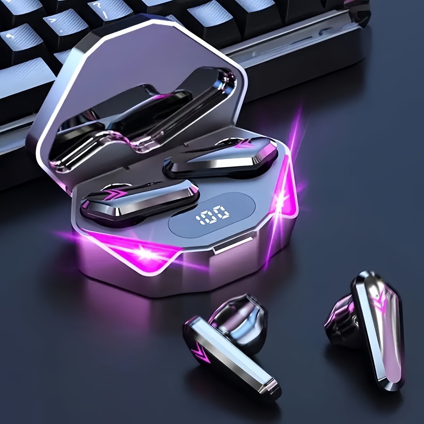 New Smart Noise-Canceling High-Quality Sound Cool Gaming Wireless Headphones