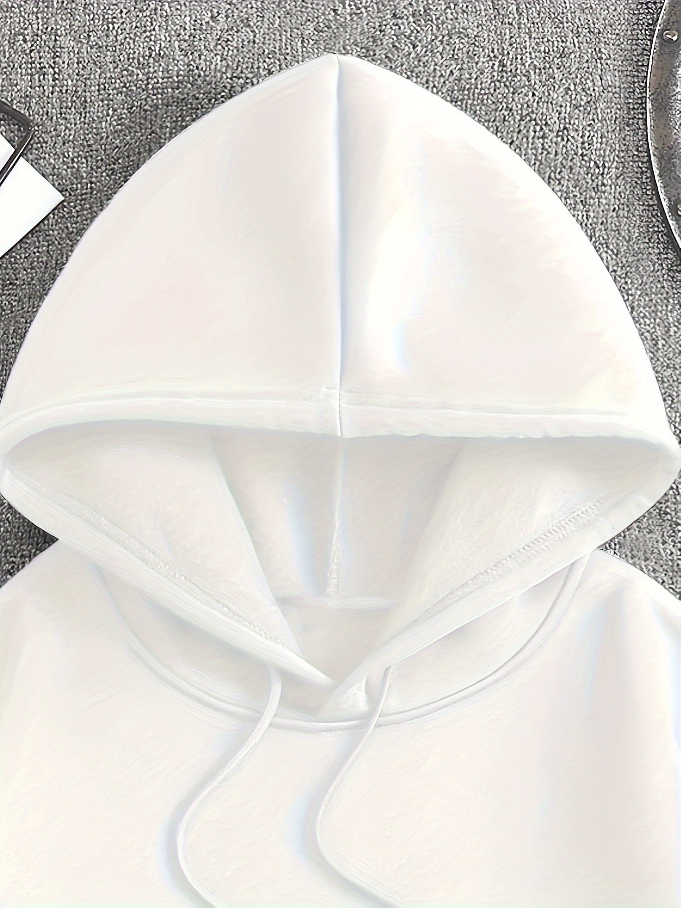 Men'S Autumn Winter for Galaxy Print Hooded Sweatshirt, French Terry Fleece, Polyester, Non-Stretch Knit Fabric, Loose Fit with Pocket Detail, Casual Sports Style Hooded Pullover