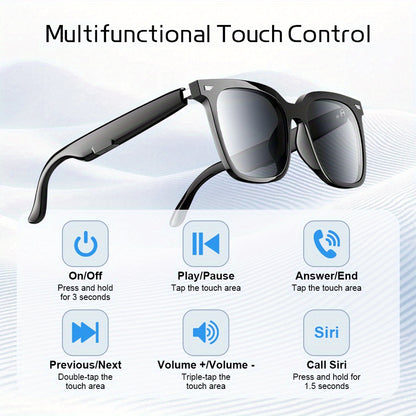 ANKRIYUL Wireless Glasses Earphone, a 2-In-1 Wireless Stereo Headset