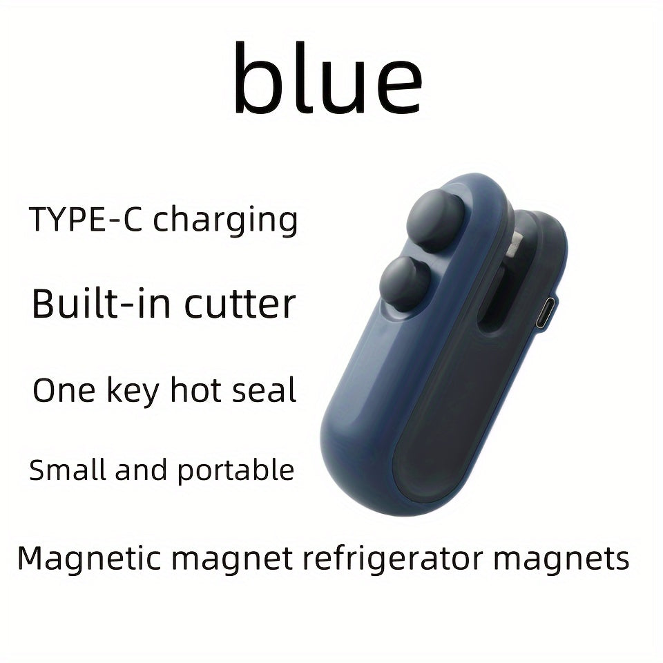 USB Rechargeable 2-in-1 Mini Heat Sealer & Snack Bag Machine