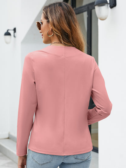 Solid Color Casual Cardigan from Europe And America