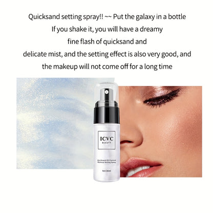 Professional Makeup Setting Spray, Oil-Control, Long-Lasting, Natural Finish, Matte, Refreshing, Quick-Drying Suitable for Setting