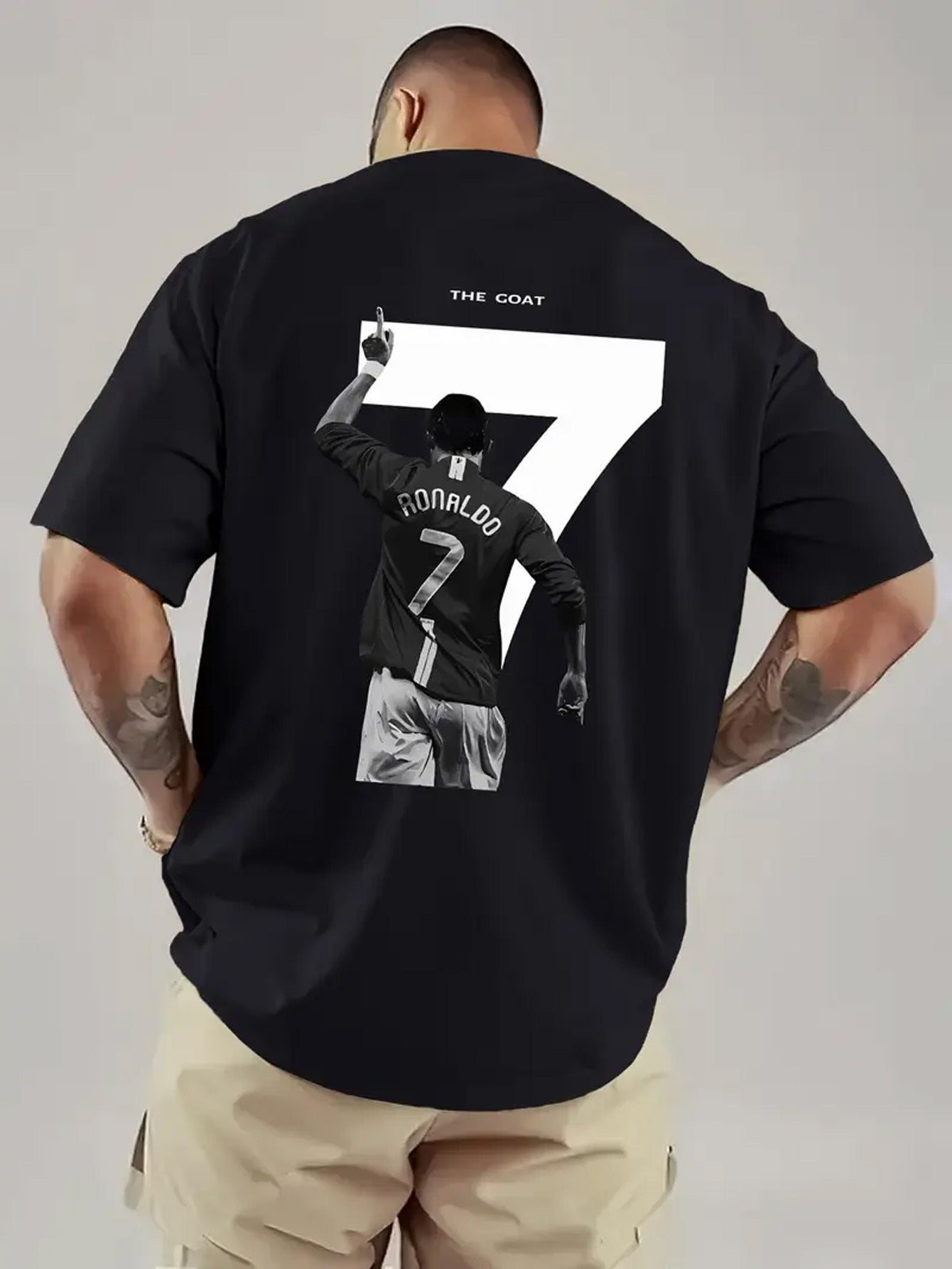 New Summer Men'S T-Shirt with Trendy Prints, Versatile for Home Wear in All Seasons, Featuring a Round Neck Design And a Regular Fit for a Simple And Casual Style.