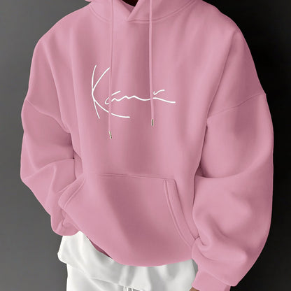 Men's & Women's Hoodie - Royal Blue Sweatshirt with Drawstring Hood, Front Kangaroo Pocket - All-Season Casual Pullover for Everyday & Formal Outfits - Machine Washable Hooded Sweatshirt, Sweater Hoodie, Versatile Outfit Piec