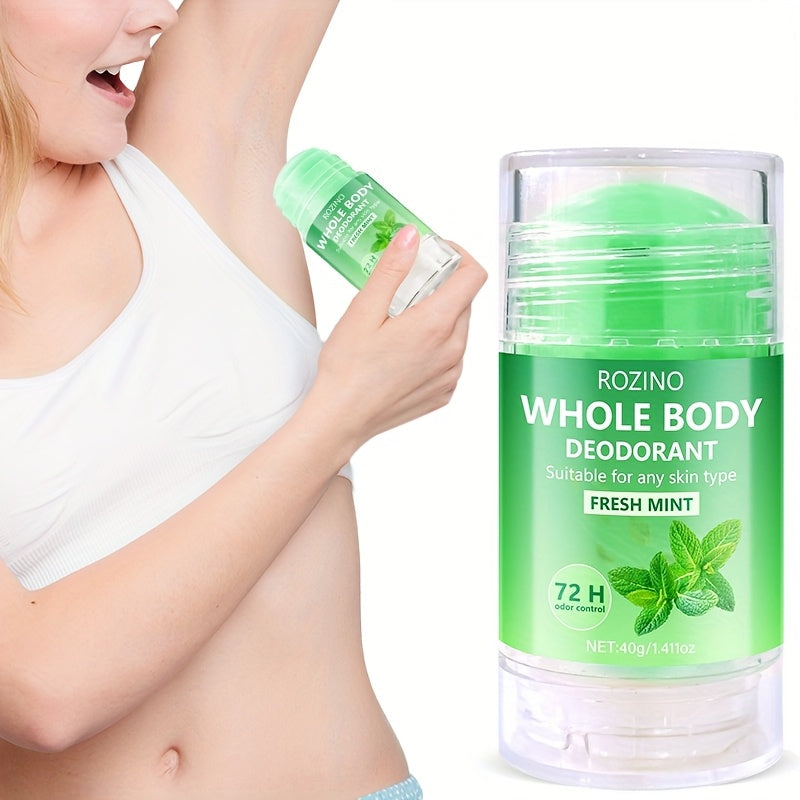 40g ROZINO Whole Body Natural Peppermint Deodorant Cream