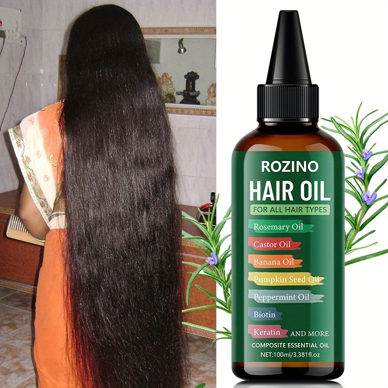 7-in-1 hair care essential oil, 7 kinds of essence ingredients