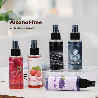 100ml/3.38oz 10 Fragrance Scents Air Freshener Spray, Strong Scent, Long-Lasting Aroma, Keeps the Air Fresh for Home/Living Room/Bathroom/Closet/Shoe Cabinet/Pantry/Pet Area/Car/Office/Hotel/Wedding/Mother's Day/Girlfriend Gi