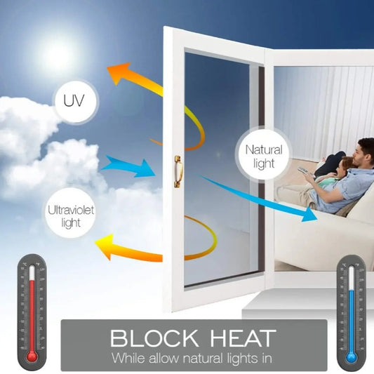 resistant privacy sunshade window film, easy to stick PET material, suitable for preventing strong light in homes and offices