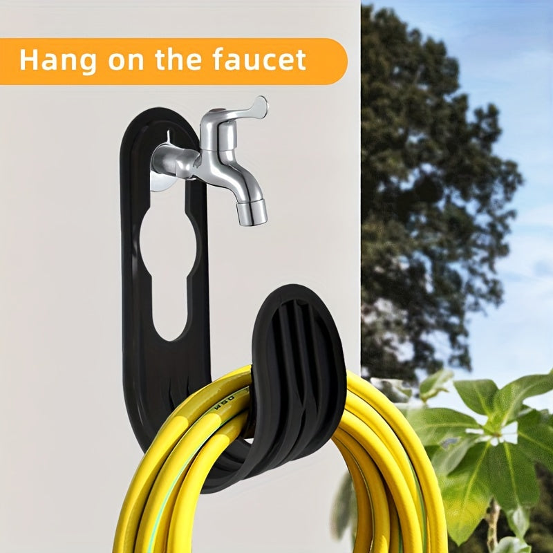 Water Pipe Hook Water Pipe Bracket, Garden Water Pipe Hanger, Garden Watering Water Pipe Hook Wall-mounted Neat Bracket