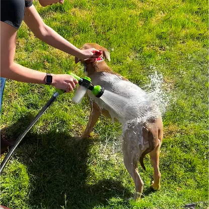 High-pressure Sprayer Nozzle Hose dog shower Gun 3 Mode Adjustable Pet Wash Cleaning