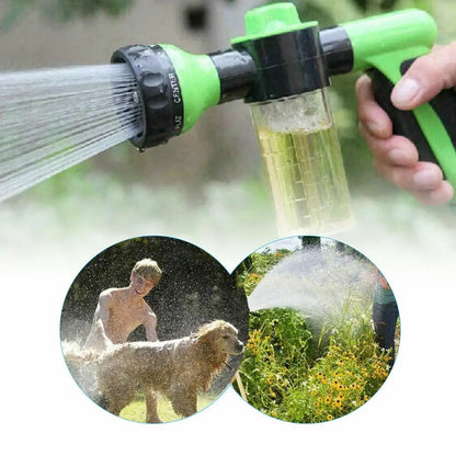 High-pressure Sprayer Nozzle Hose dog shower Gun 3 Mode Adjustable Pet Wash Cleaning