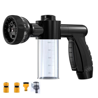 High-pressure Sprayer Nozzle Hose dog shower Gun 3 Mode Adjustable Pet Wash Cleaning