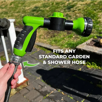 High-pressure Sprayer Nozzle Hose dog shower Gun 3 Mode Adjustable Pet Wash Cleaning