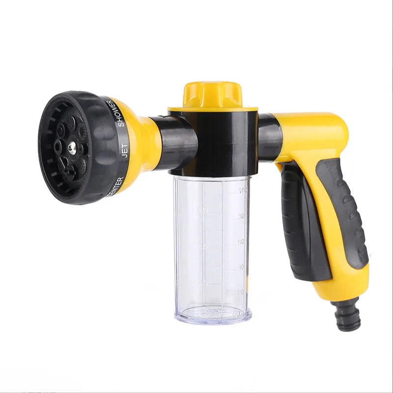 High-pressure Sprayer Nozzle Hose dog shower Gun 3 Mode Adjustable Pet Wash Cleaning