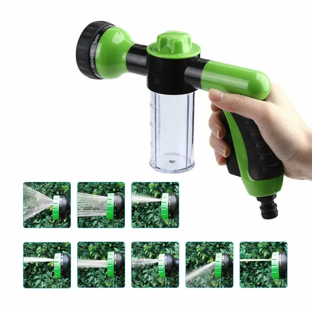 High-pressure Sprayer Nozzle Hose dog shower Gun 3 Mode Adjustable Pet Wash Cleaning