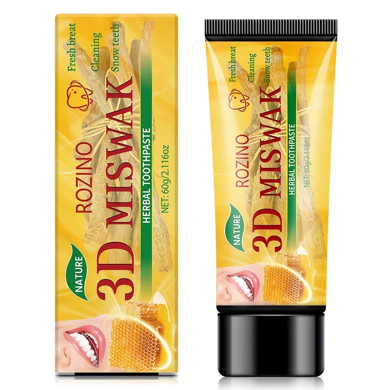 60G 3D Miswakarak Tree Toothpaste for Men And Women