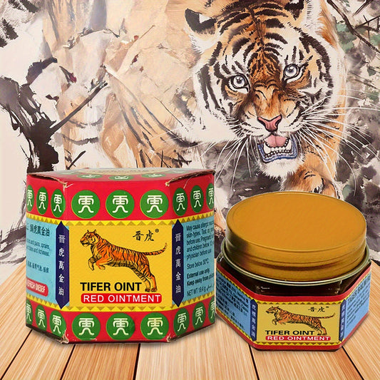 Tiger Balm Muscle Relaxation Massage Cream - Joint Massage Warmth with Vitamin E, Olive Oil Blend, Deep Moisturizing, Easy to Use, Non-Greasy - Gentle Light Beige Care, Natural Ingredients for All Light Beige Types