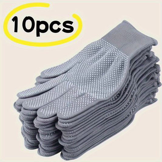 20/10pcs Nylon Touchscreen Gloves - Ideal for Outdoor Cycling, Camping & Fishing - Lightweight, Breathable, Multiple Colors Available - Essential Gear for Adults and Enthusiasts, Durable Elastic Hand Covers