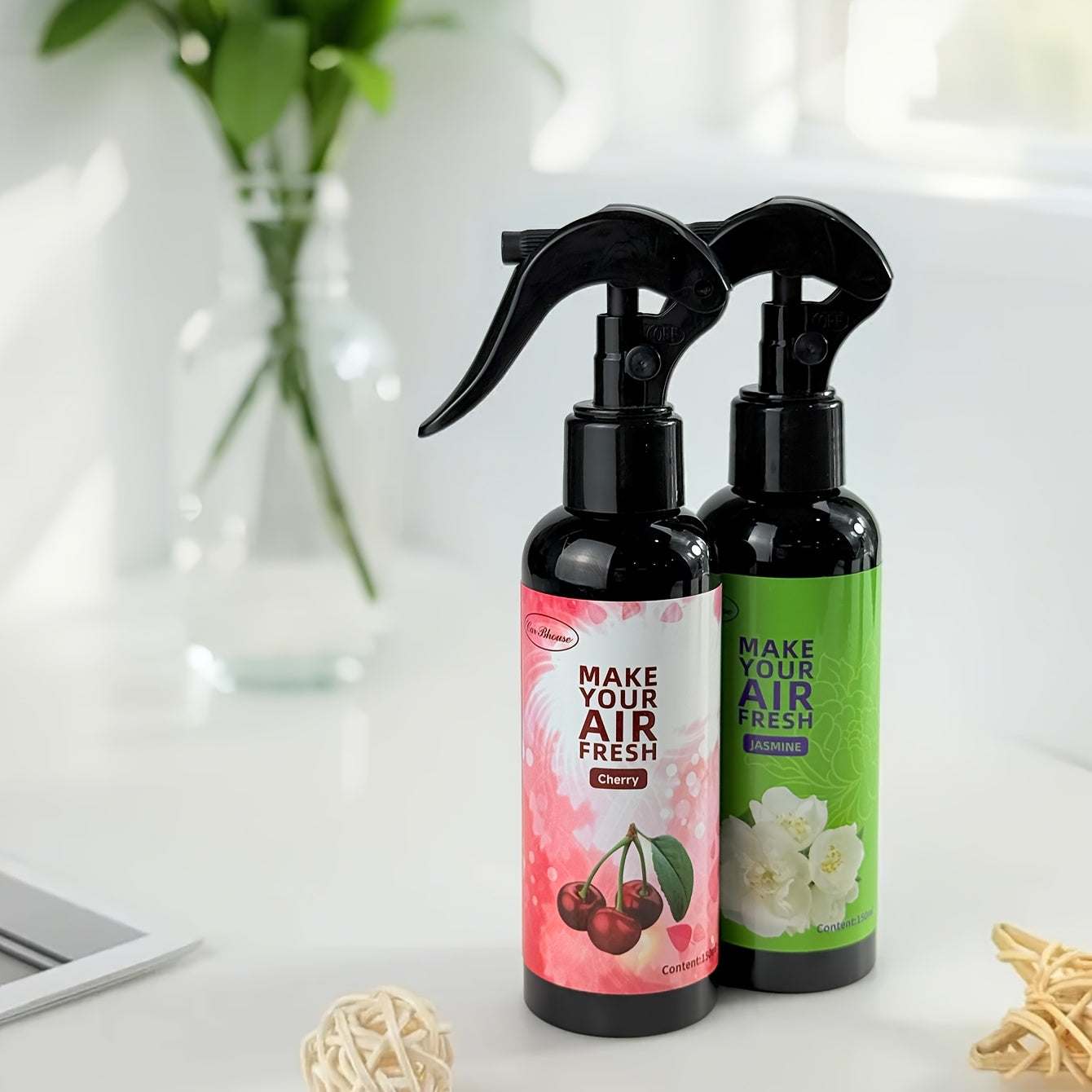 Multi-flavor combination fragrance spray, home and car air freshener spray, can eliminate odors in cars, homes, offices, bedrooms, bathrooms, toilets, and kitchens, create a romantic atmosphere, Valentine's Day, women, birthd