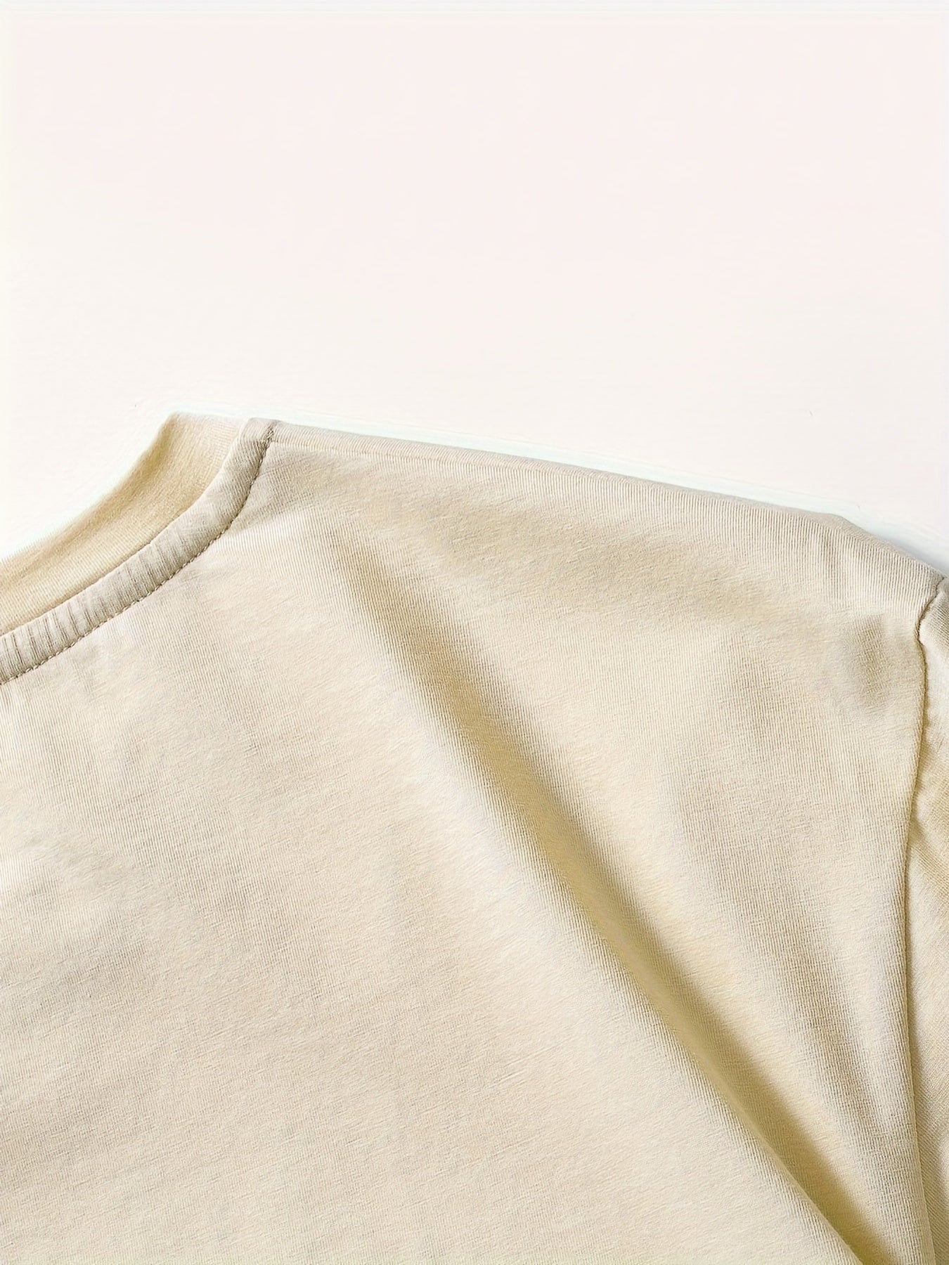 Men's Casual Compass Print T-Shirt - Breathable Polyester, Crew Neck, Short Sleeve - Perfect for Summer