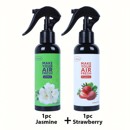 Multi-flavor combination fragrance spray, home and car air freshener spray, can eliminate odors in cars, homes, offices, bedrooms, bathrooms, toilets, and kitchens, create a romantic atmosphere, Valentine's Day, women, birthd