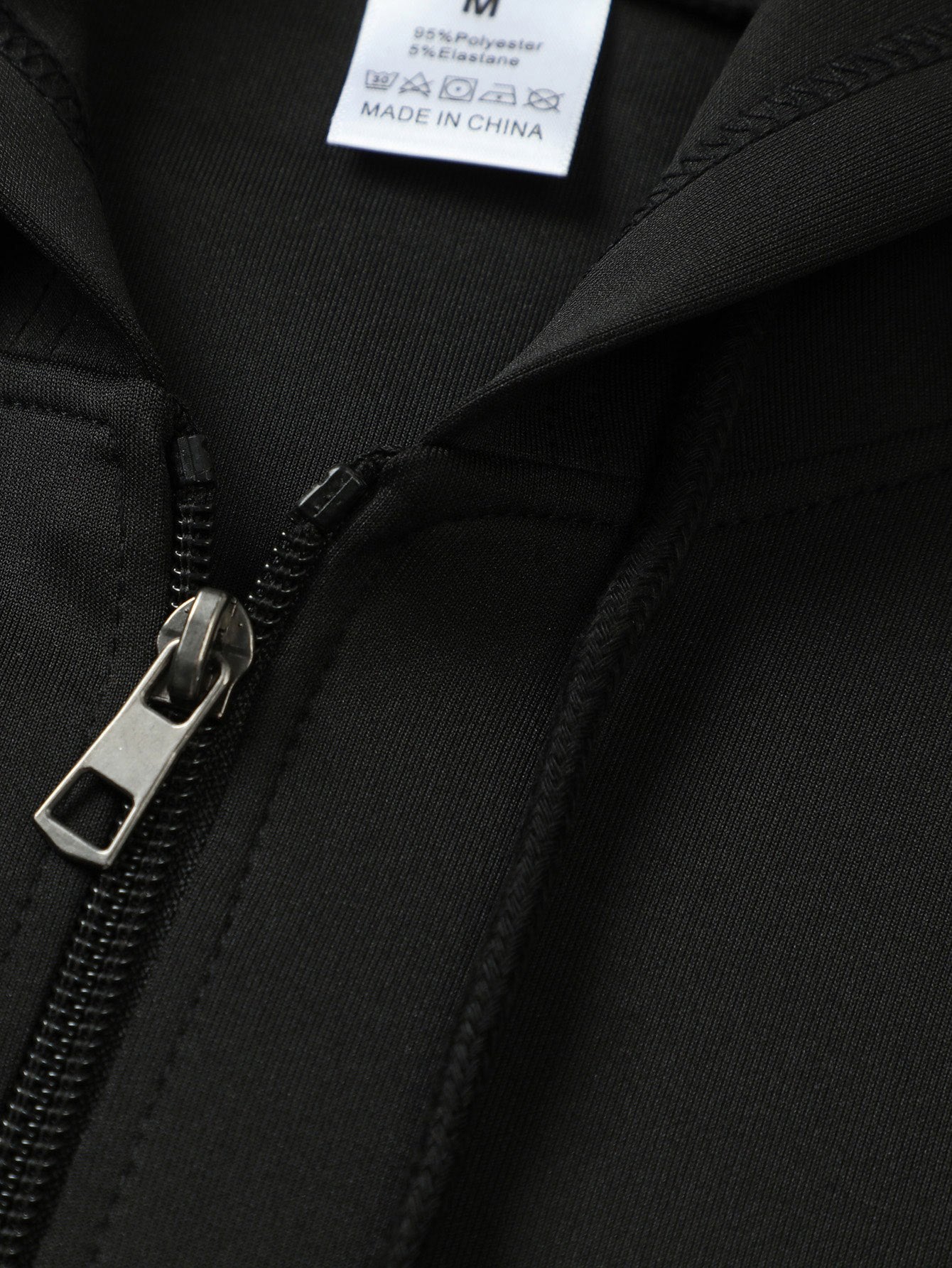 Men'S Casual Hooded Jacket with "RAW" Graphic Print - Light Gray Zip-Up Coat, Polyester Lining, Regular Fit, Front Pockets, Casual Outerwear | Trendy Casual Jacket | Polyester Lined Interior