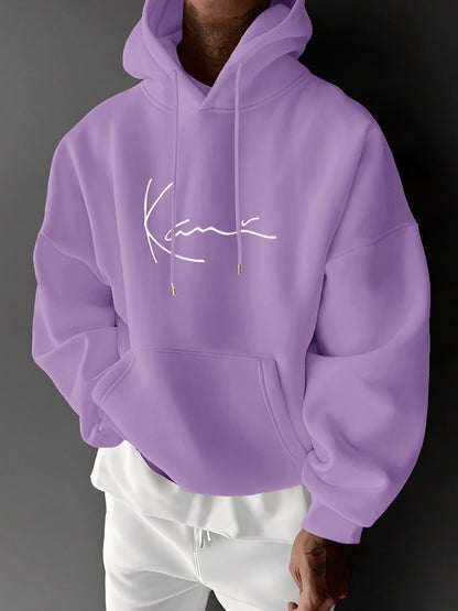 Men's & Women's Hoodie - Royal Blue Sweatshirt with Drawstring Hood, Front Kangaroo Pocket - All-Season Casual Pullover for Everyday & Formal Outfits - Machine Washable Hooded Sweatshirt, Sweater Hoodie, Versatile Outfit Piec