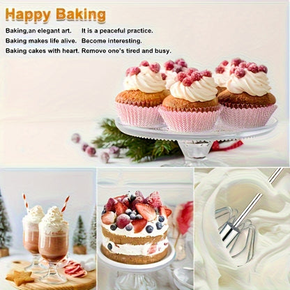 1pc Stainless Steel Multi-functional Whisk and Foam Maker