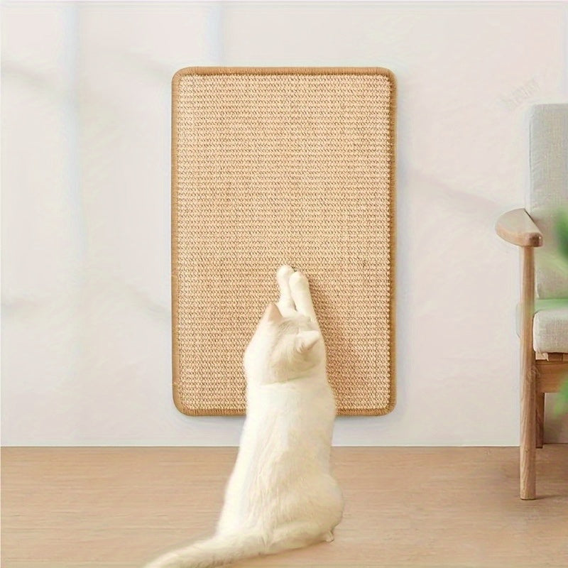 1 Sturdy Sisal Cat Scratching Pad - (Excluding Wooden Frame And Other Structures), Suitable for Sofa Safety Design, Suitable for Exercise And Rest - Is The Perfect Gift for Cats And Is Their Favorite Gift.