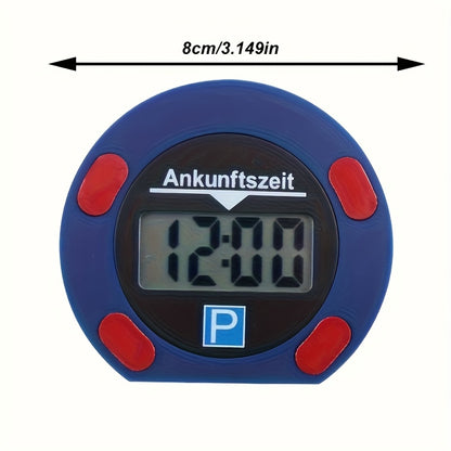 Car Repair Timer, Professional Parking Timer LCD Dual Screen Display Parking Meter Parking Stopwatch