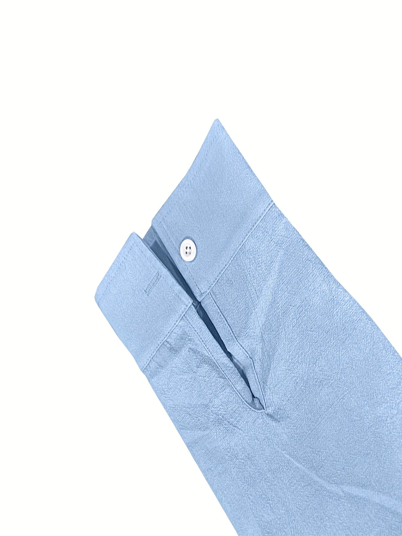Men's Lightweight 95% Linen Shirt - Breathable Summer Casual Button-Up with Stand Collar, Regular Fit for Beach & Urban Wear, Solid Color