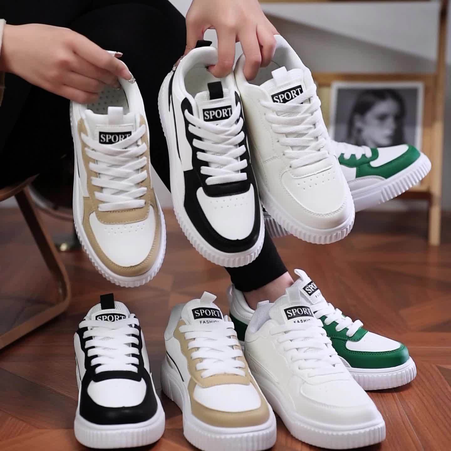 Women's High-Quality Casual Shoes, Lightweight Breathable Mesh with Synthetic Non-Slip Thick Sole Sneakers, Suitable for Work Running Travel. Elegant Footwear, Fashionable Shoe Style