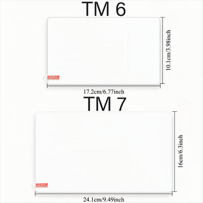 2pcs TM7 TM6 Screen Protector Compatible with Thermomix TM7 TM6 Tempered Glass High Alumina Tempered Glass Blender Kitchen Accessories Protector film