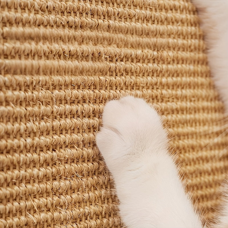1 Sturdy Sisal Cat Scratching Pad - (Excluding Wooden Frame And Other Structures), Suitable for Sofa Safety Design, Suitable for Exercise And Rest - Is The Perfect Gift for Cats And Is Their Favorite Gift.