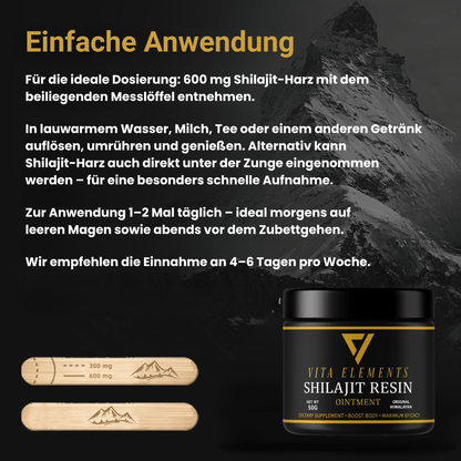 Original Resin Shilajit Tar 100% Pure And Vegan from The Himalayas | Ayurvedic Energy Source with 85+ Minerals & Fulvic Acids | for Vitality, Focus & Endurance | Traditionally Extracted Natural Tar | Without Additives | 50G G