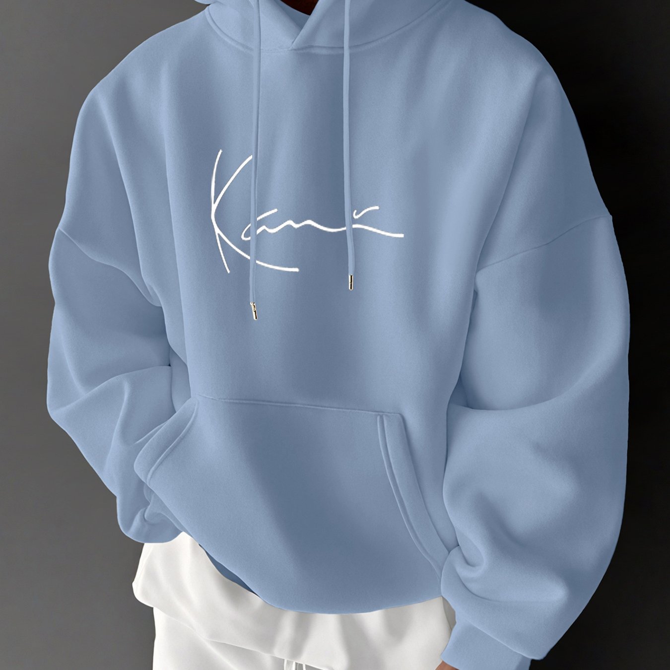 Men's & Women's Hoodie - Royal Blue Sweatshirt with Drawstring Hood, Front Kangaroo Pocket - All-Season Casual Pullover for Everyday & Formal Outfits - Machine Washable Hooded Sweatshirt, Sweater Hoodie, Versatile Outfit Piec