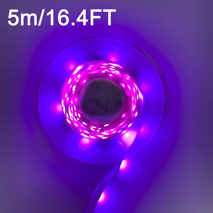 HBOWMDJIA USB-Powered Flexible LED Strip Light, Push Button Control