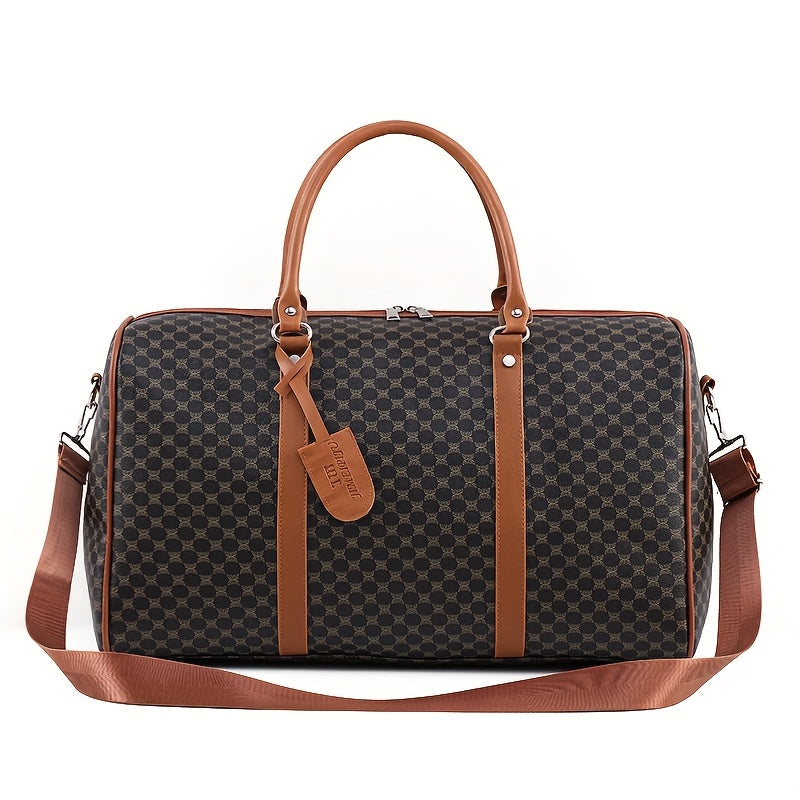 Stylish Large Capacity Business Travel Bag, Outdoor Shoulder Crossbody Organizer for Men and Women, Suitable for All Seasons Weekend Getaway Luggage