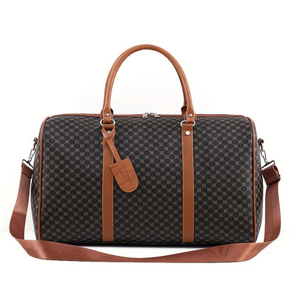 Stylish Large Capacity Business Travel Bag, Outdoor Shoulder Crossbody Organizer for Men and Women, Suitable for All Seasons Weekend Getaway Luggage