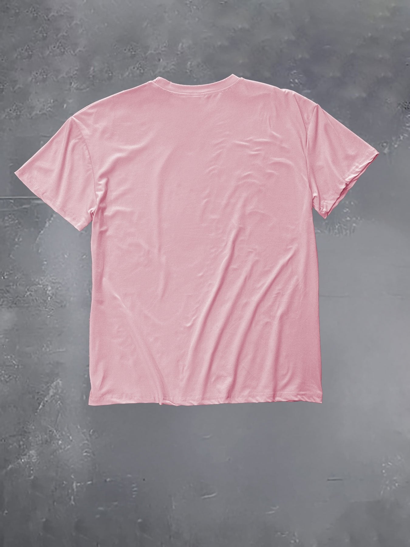 graphic print drop shoulder t-shirt, short sleeve crew neck casual top for spring & summer, Women's clothing