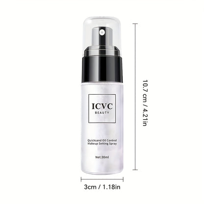 Professional Makeup Setting Spray, Oil-Control, Long-Lasting, Natural Finish, Matte, Refreshing, Quick-Drying Suitable for Setting