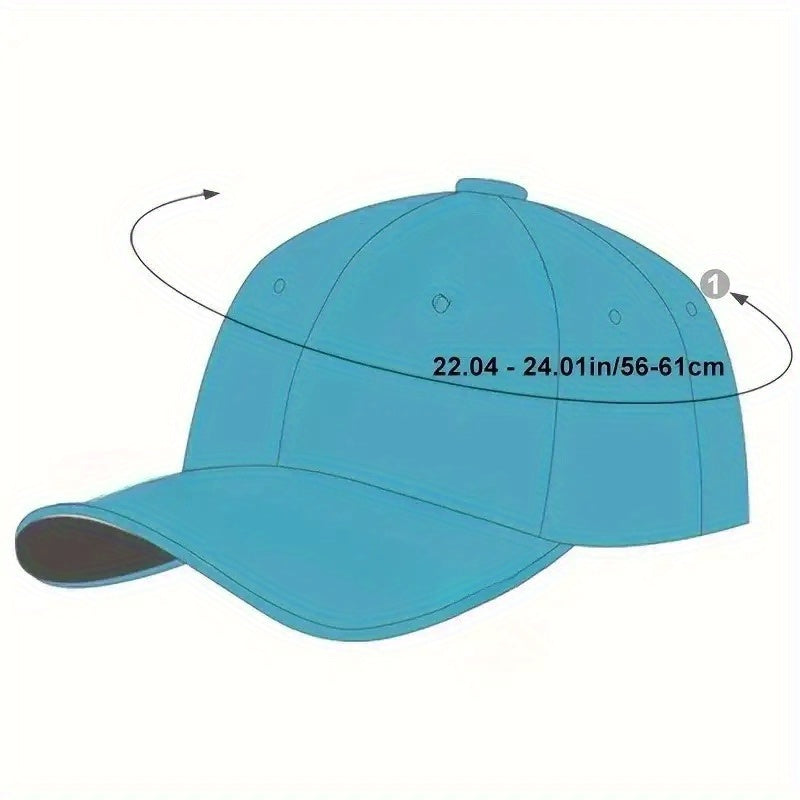 2025 New 'S Outdoor Sports Baseball Cap - Flat Top, Cool Bill Hip Hop Style, Polyester 100., Knit Fabric, Black with LA Logo, Cool Bill Style, Perfect for The Trendy Look of Hip Hop, Hip Hop Accessories