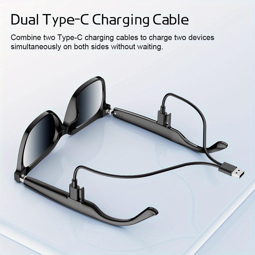 ANKRIYUL Wireless Glasses Earphone, a 2-In-1 Wireless Stereo Headset