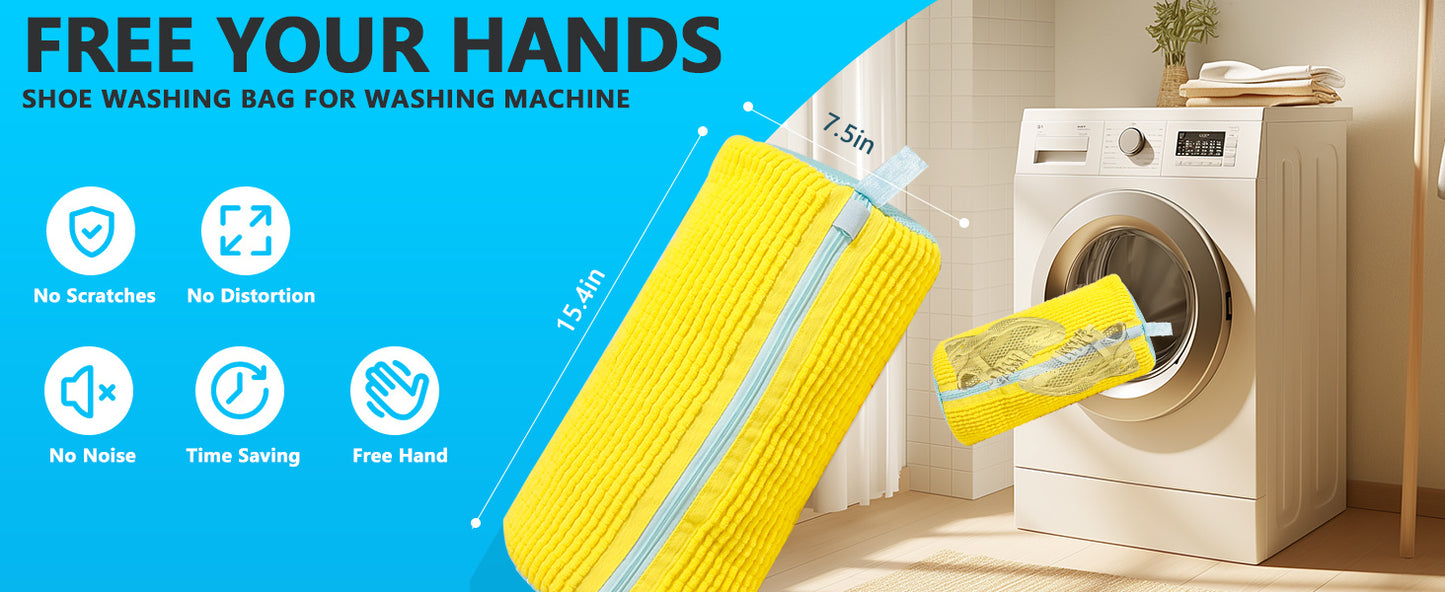 Sturdy Washing Machine Bag for Shoes of Every Kind - Features a Zipper Closure And a Soft, Protective Interior, Perfect for Sneakers And Everyday Footwear, Laundry Wash Bag, Ideal for Mother'S Day, Laundry Bags