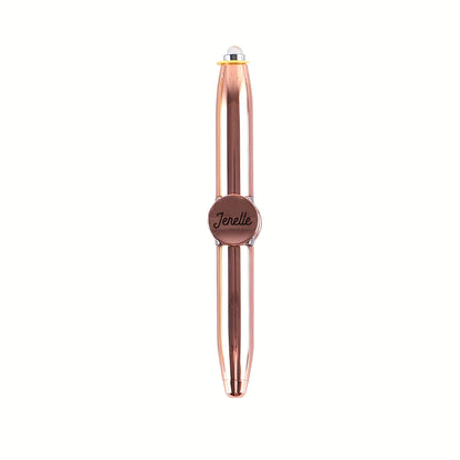 Customizable Metal Rotating Pen - Sleek Design with Twist Action, Medium Point for Smooth Writing - Ideal for Office & School Use, Customizable Pen|Sleek Pen Design|Durable Metal Bod