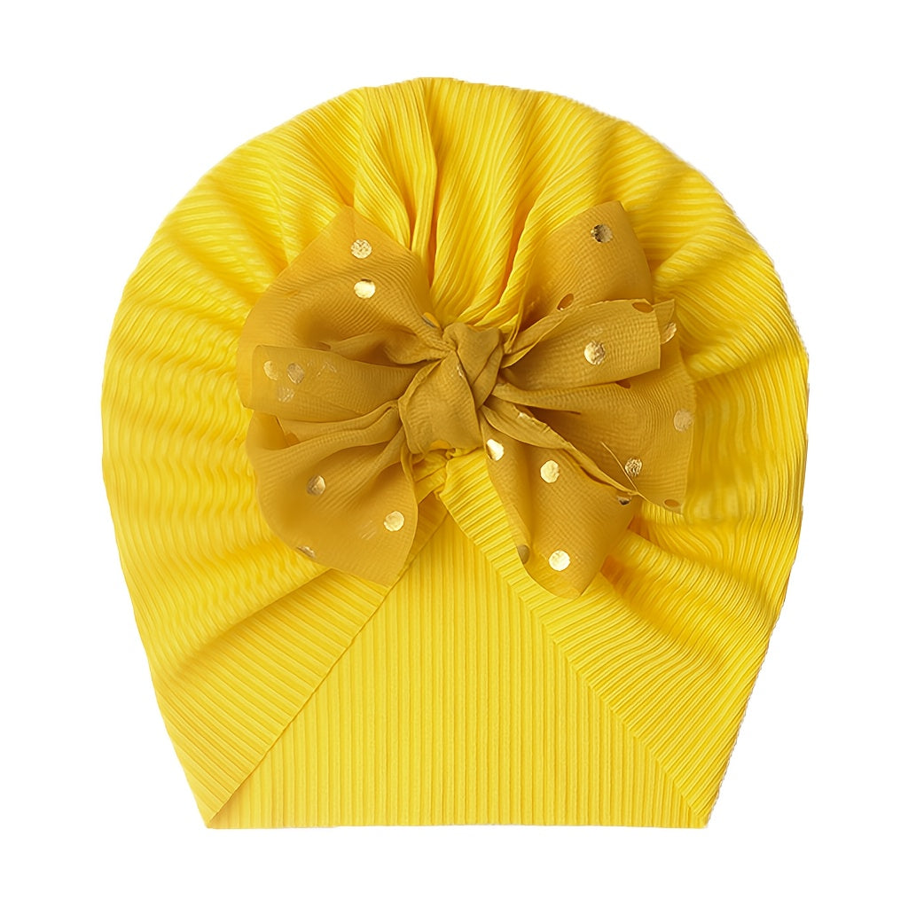 Set of 11 Baby Girl Caps with Disc Flower Newborn Toddler Caps Hats Baby Kids Knot Turban Headband Cap