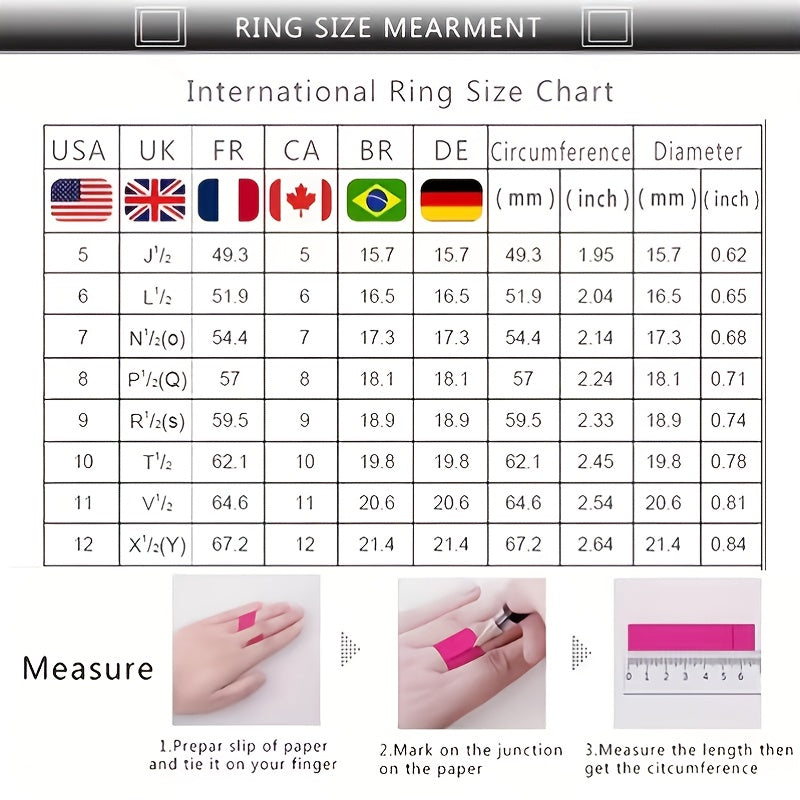 Popular 4mm Synthetic Synthetic Gems Couple Rings for Men and Women